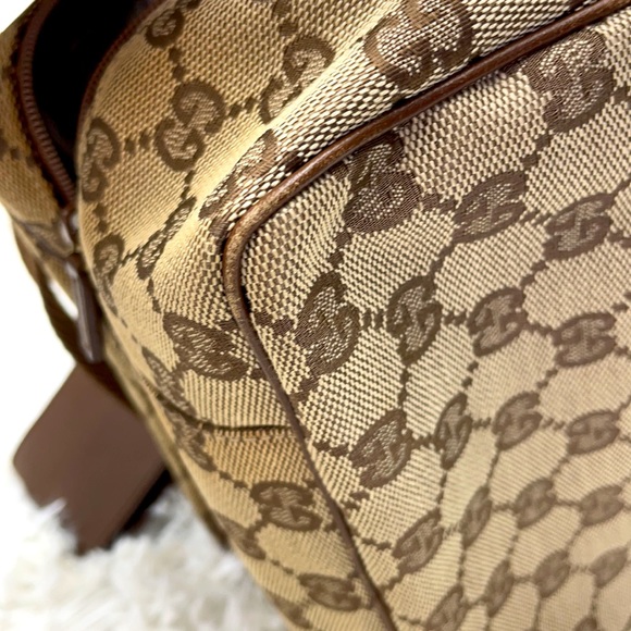 GUCCI WEBLINE COSMETIC  CASE WITH EYELINER POUCH - Picture 11 of 13